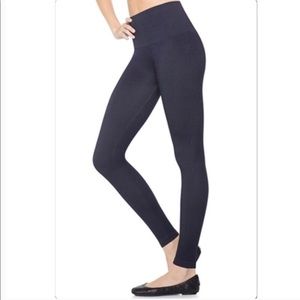 SPANX Blue Denim Jean Colored Shaping Leggings S